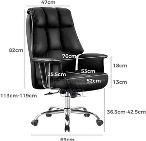 Executive Office Chair; Comfort-Focused Director’S Executive Chair