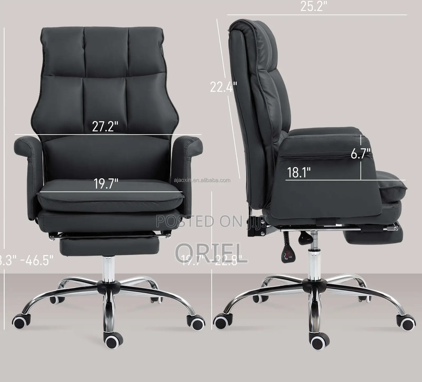 Executive Office Chair; Comfort-Focused Director’S Executive Chair