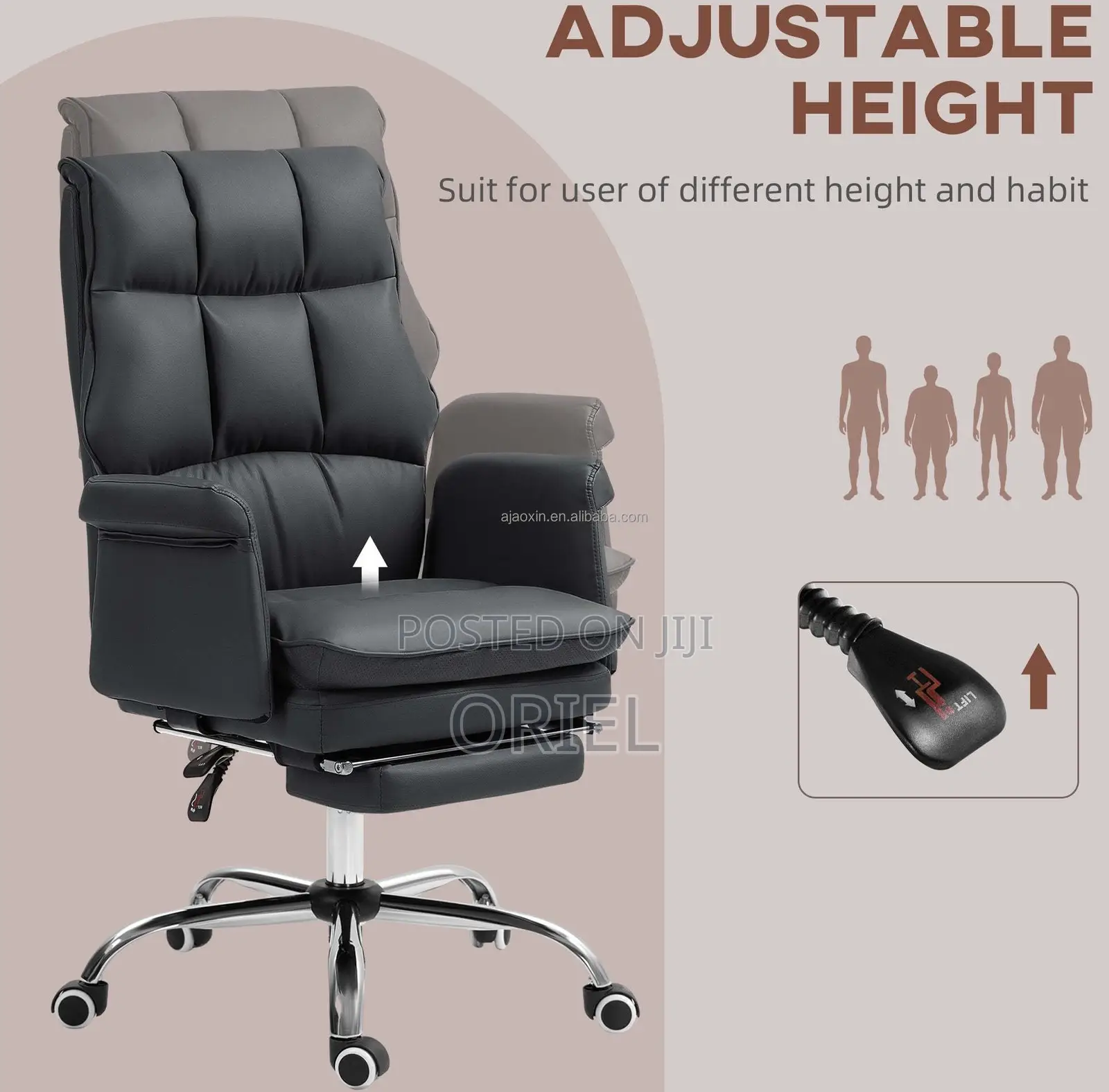 Executive Office Chair; Comfort-Focused Director’S Executive Chair