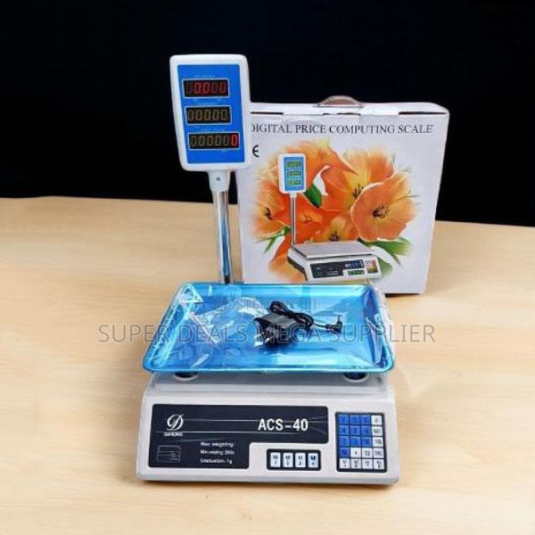 Ultra High Quality Acs 40 Led Computerized Digital Weighing Scale