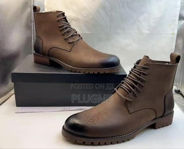 Clarks Leather Boots - thumbnail 4