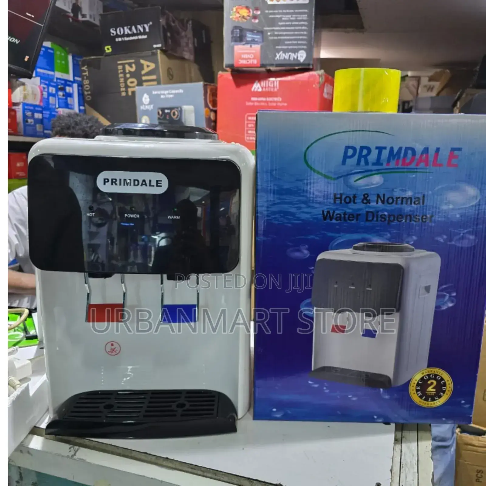 Primdale Executive Table Top Water Dispenser With Hot/Cold Function