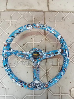 Blue Rebel Deep Dish Steering Wheel – Sporty Durable