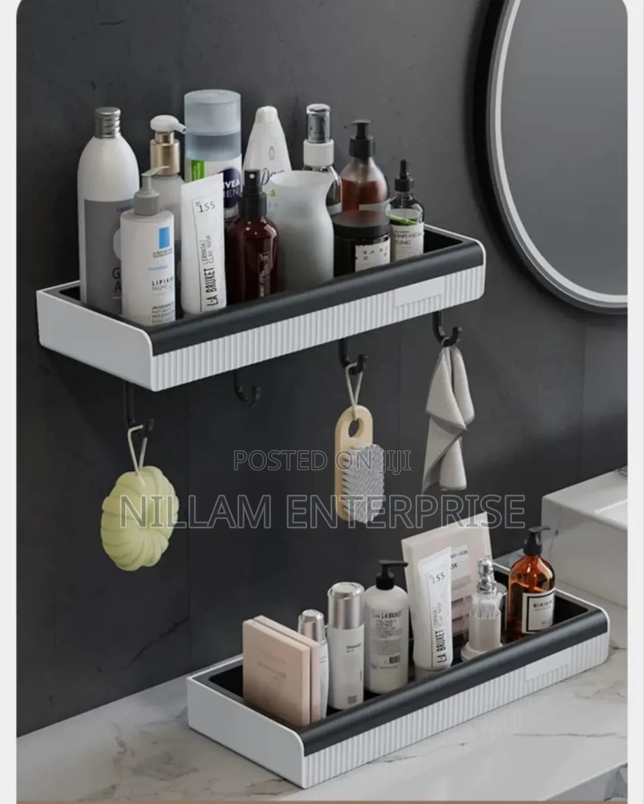 *Modern Wall Mount Bathroom Shelf*