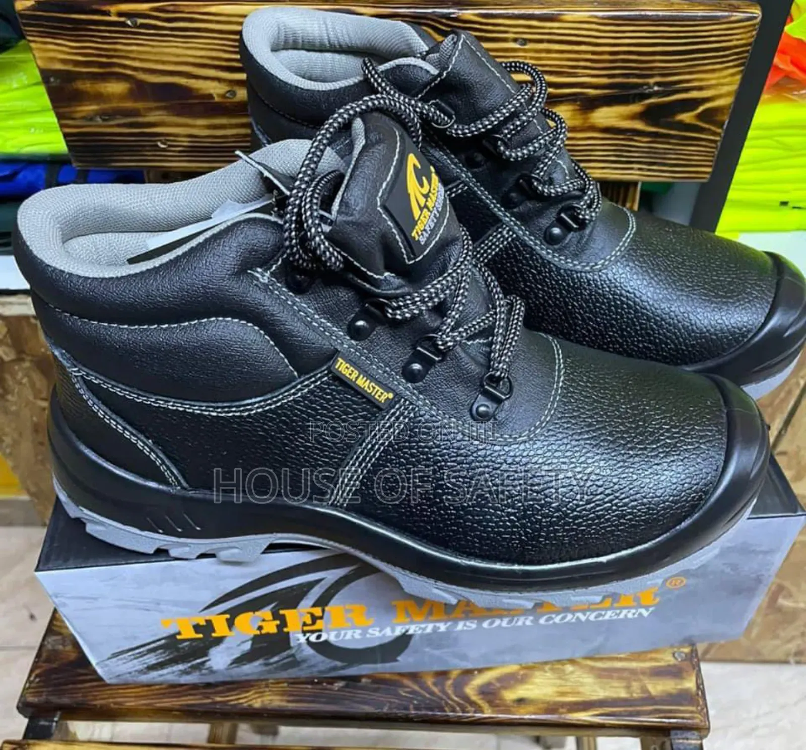 Natural Leather Boots