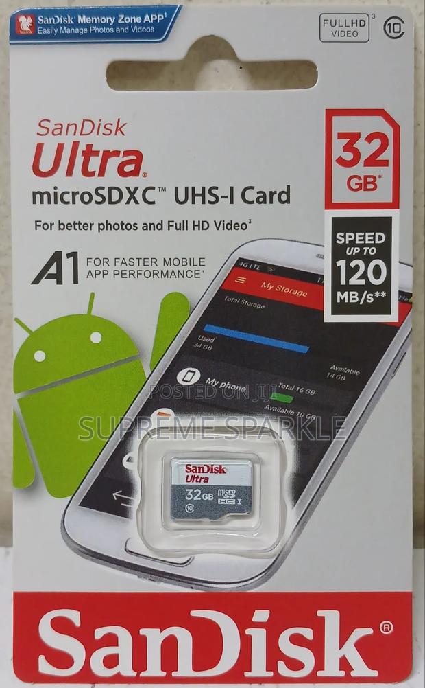 32gb Memorycard.32gb Sandisk Ultra Microsdxc Uhs-I Card.