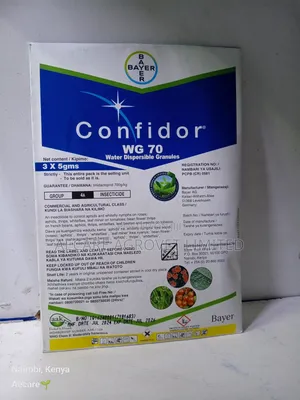 Confidor Wg70 Insecticide 3×5 Grams Bedbugs, Cockroach, Kunguni, Mende