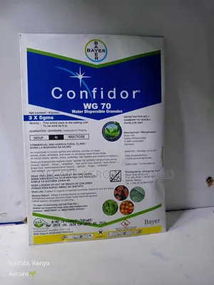 Confidor Wg70 Insecticide 3×5 Grams Bedbugs, Cockroach, Kunguni, Mende