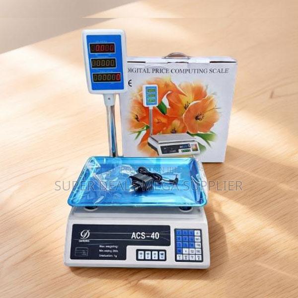 Auto Power Off Acs 40 Upto 40kgs Computerized Digital Weighing Scale