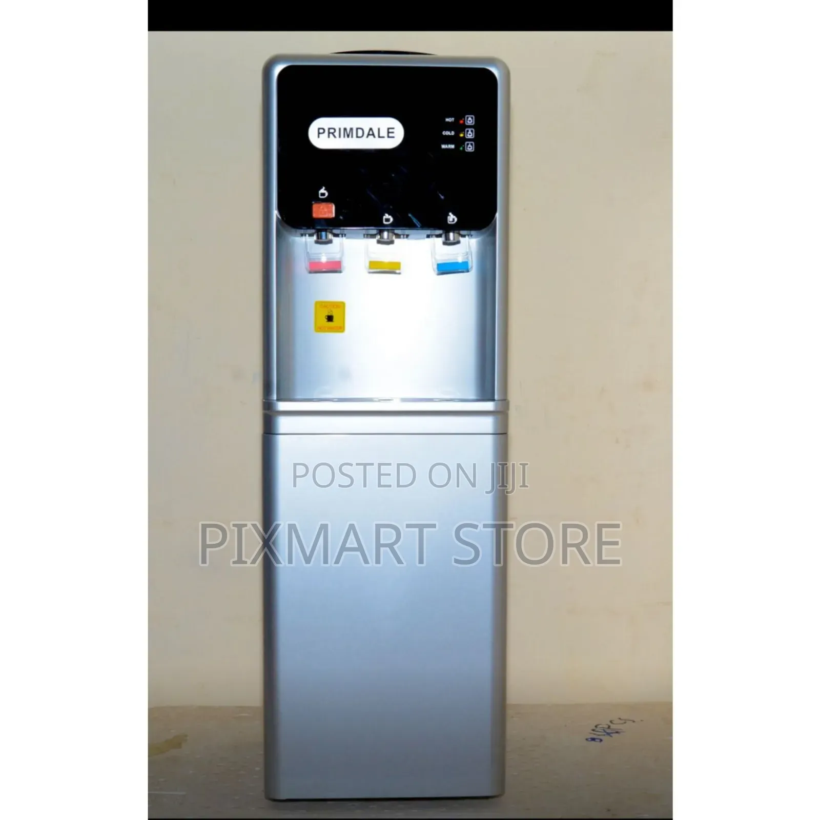 Silver Primdale 3-Tap Water Dispenser – Hot, Normal Cold