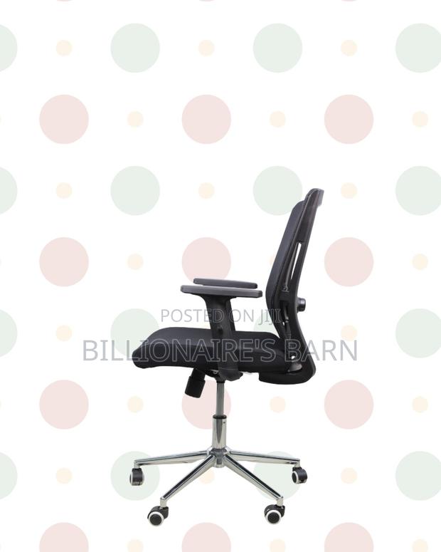 Barn Origin Mid-Back Chair Chrome Base — Office-Ready Style