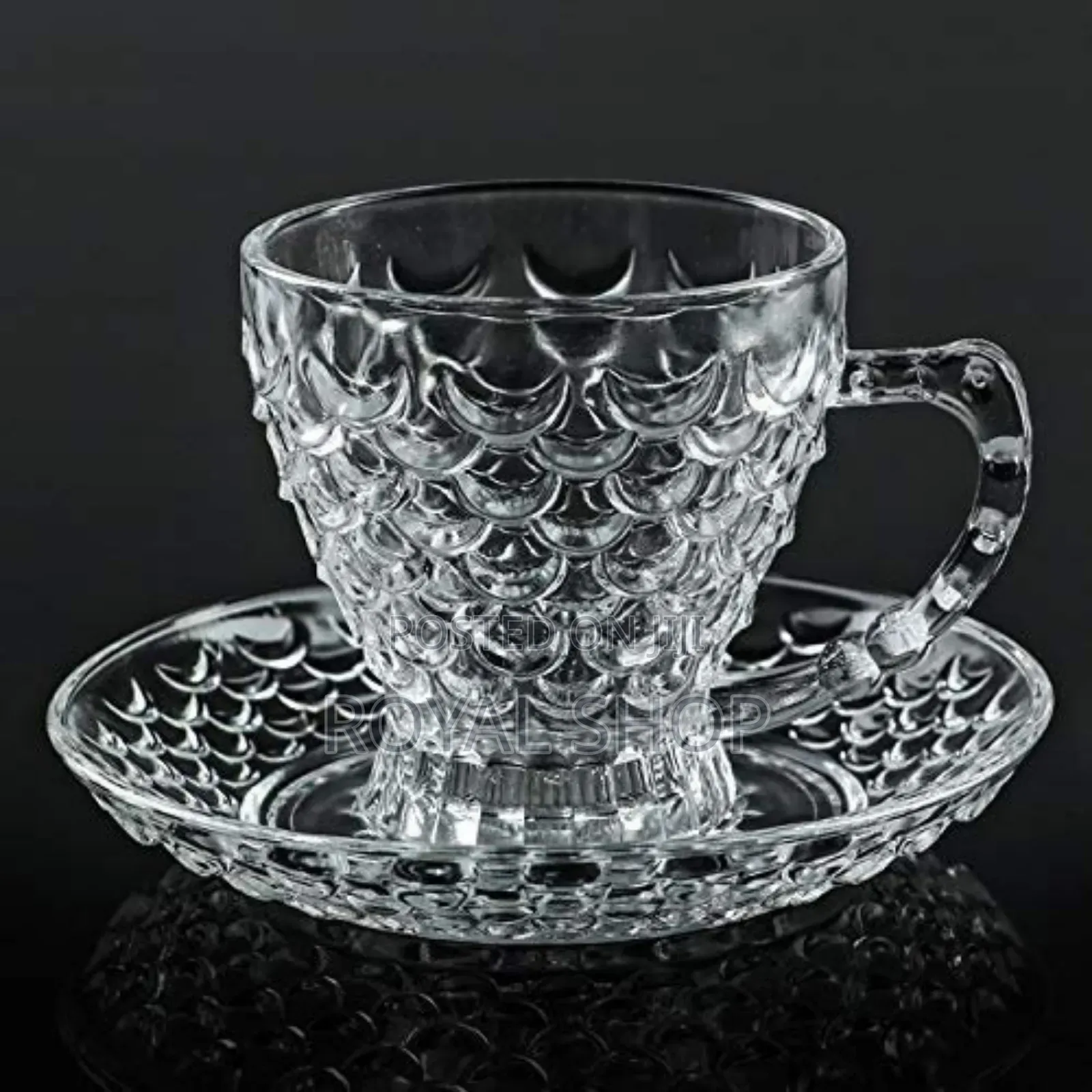 Cup and Saucer Glass