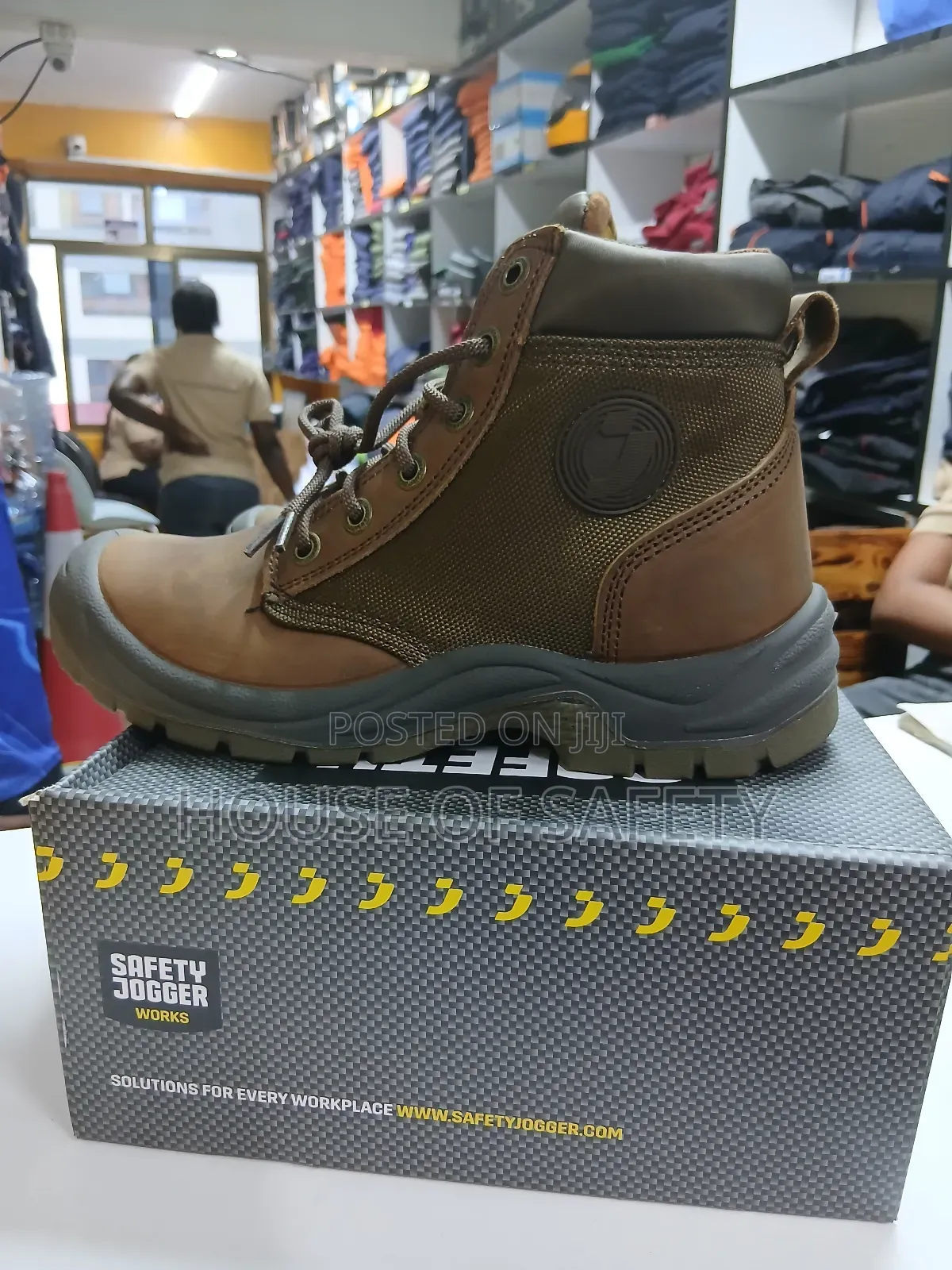 Dakar Brown High Top Waterproof Proof