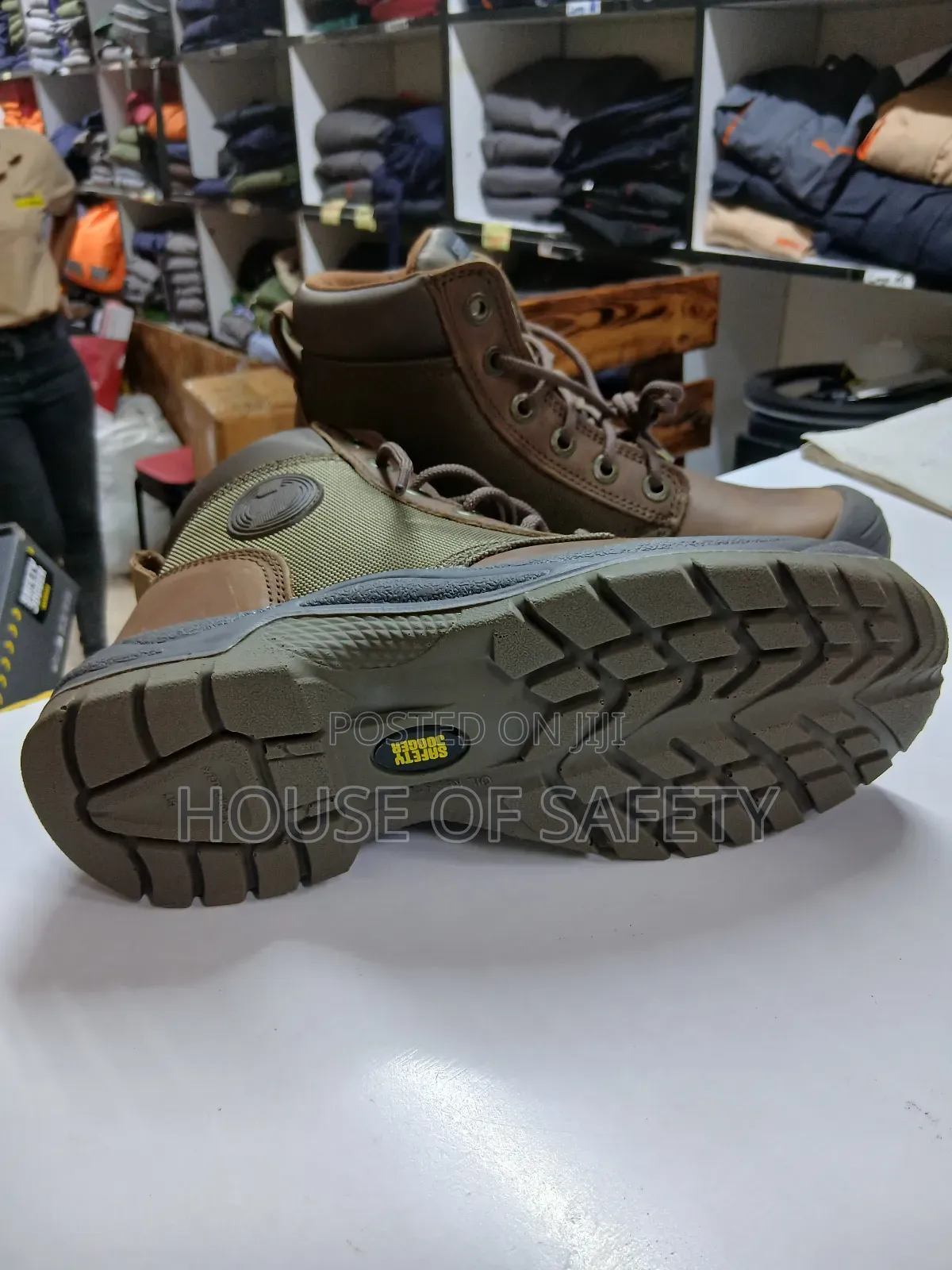 Dakar Brown High Top Waterproof Proof