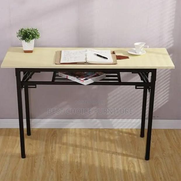 Office Table; Durable 1.8m Rectangle Folding Table Office Home Use - thumbnail 3