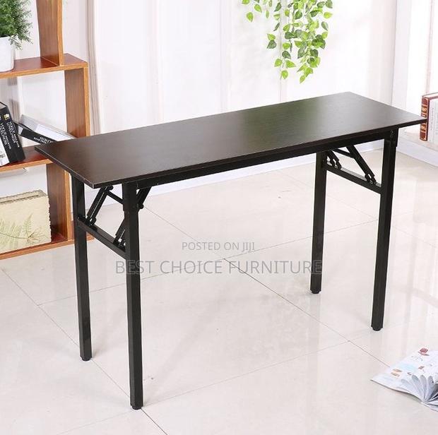 Office Table; Durable 1.8m Rectangle Folding Table Office Home Use - thumbnail 4