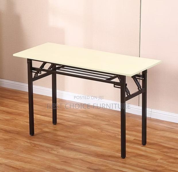 Office Table; Durable 1.8m Rectangle Folding Table Office Home Use - thumbnail 6