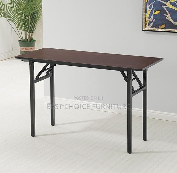 Office Table; Durable 1.8m Rectangle Folding Table Office Home Use - thumbnail 7