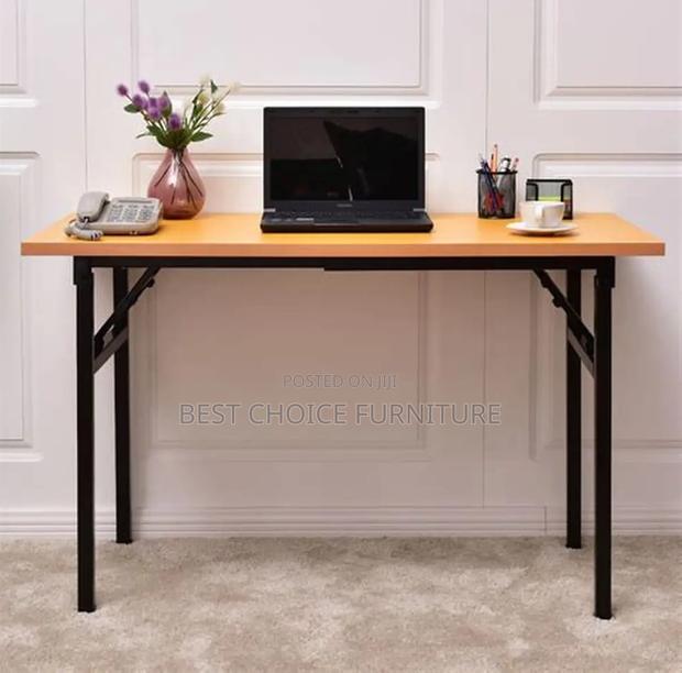 Office Table; Durable 1.8m Rectangle Folding Table Office Home Use - thumbnail 10