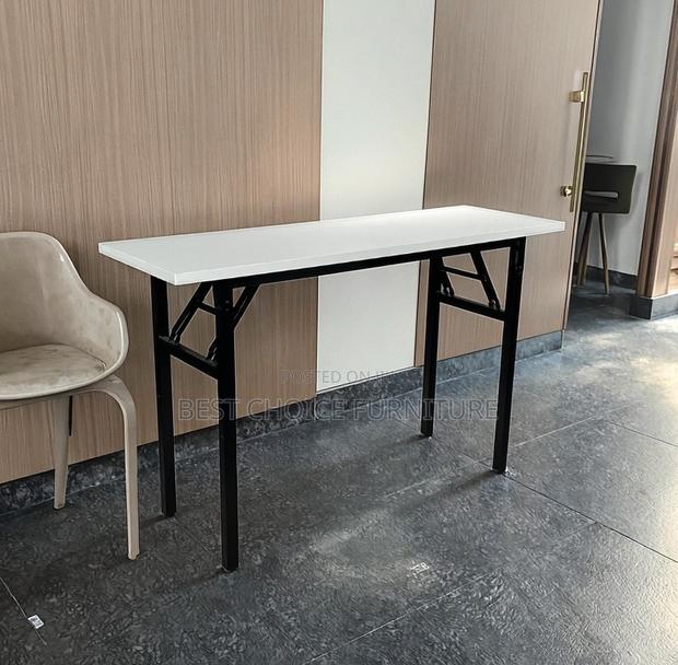 Office Table; Durable 1.8m Rectangle Folding Table Office Home Use - thumbnail 15