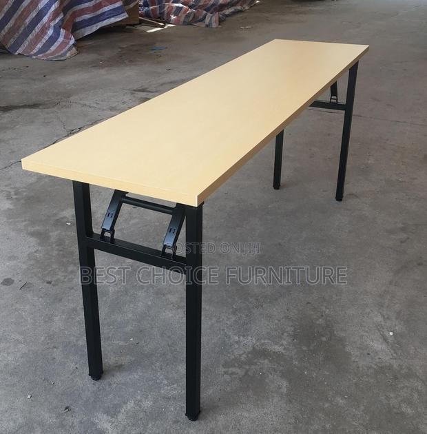 Office Table; Durable 1.8m Rectangle Folding Table Office Home Use - thumbnail 16