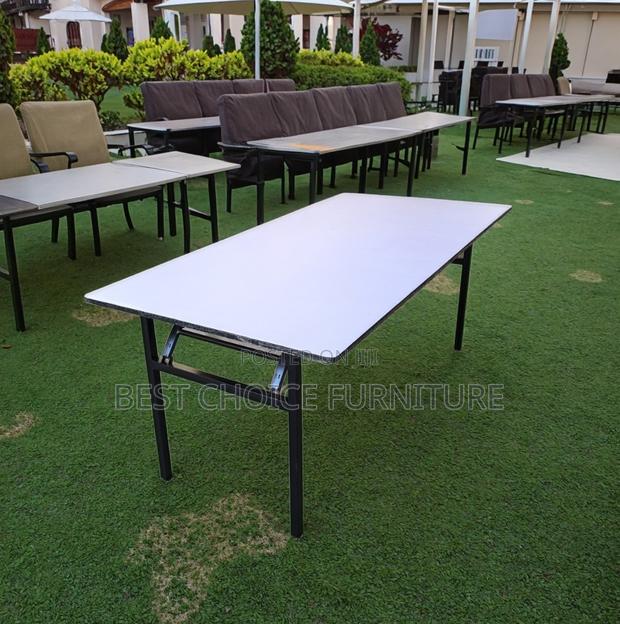 Office Table; Durable 1.8m Rectangle Folding Table Office Home Use - thumbnail 18