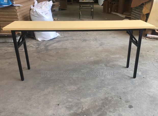 Office Table; Durable 1.8m Rectangle Folding Table Office Home Use - thumbnail 21