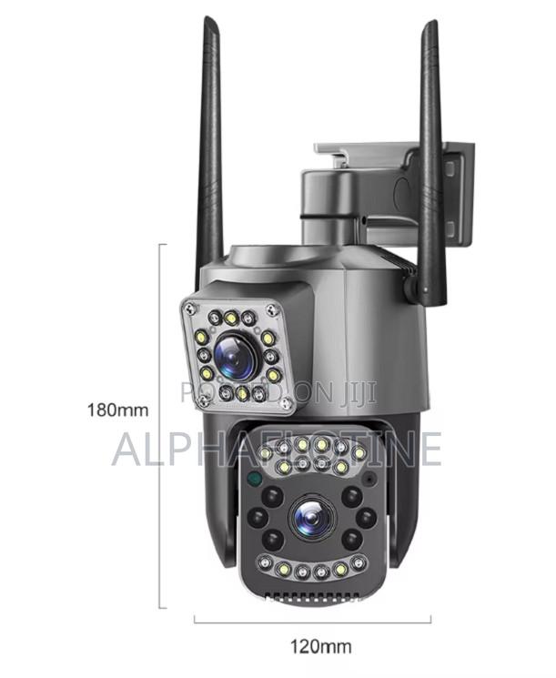 Electrical CCTV Camera With Ethernet Cable Dual Lens 4g Enabled