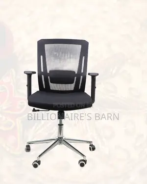 Barn Origin Mid-Back Chair Chrome Base | Easy Adjustments