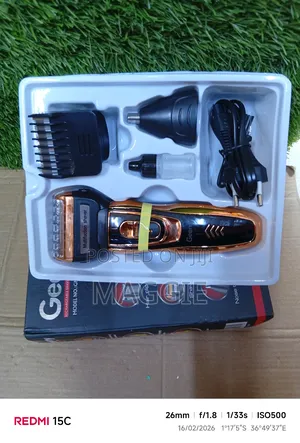 Geemy Rechargeable Shaver and Trimmer Set