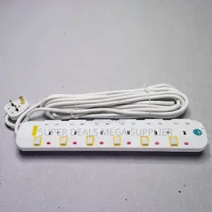 JSB 6 Way Abs 5m Electrical Safety Extension Cable