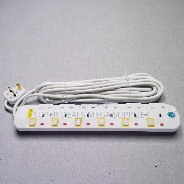 JSB 6 Way Abs 5m Electrical Safety Extension Cable