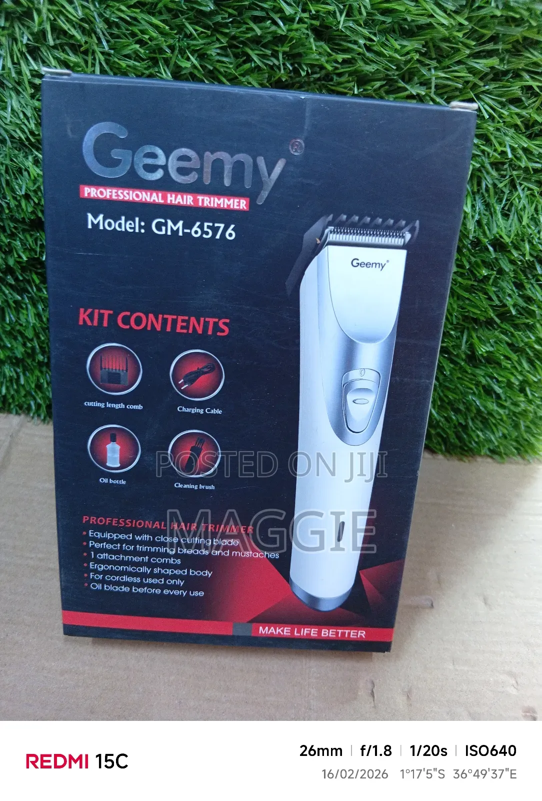 Geemy Professional Trimmer