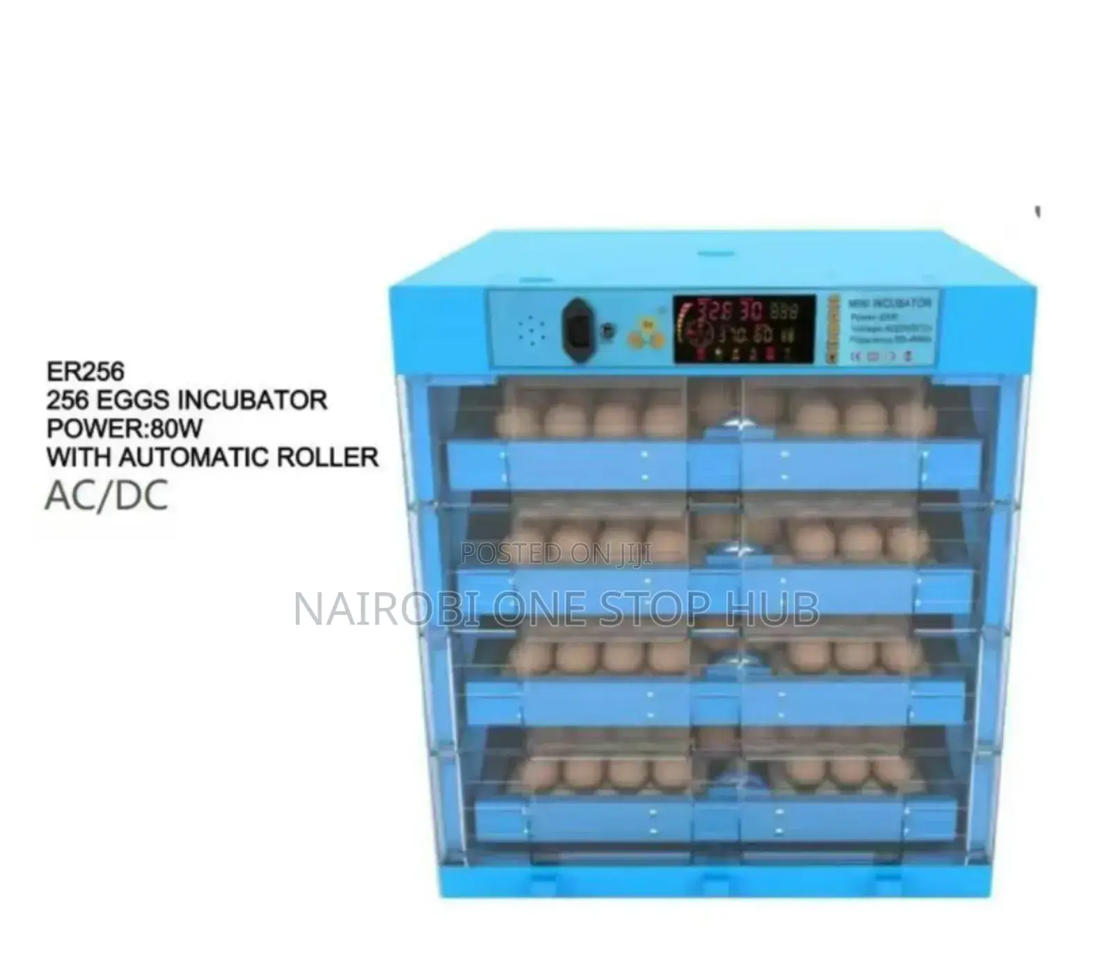 256 Eggs Incubator With Automatic Roller