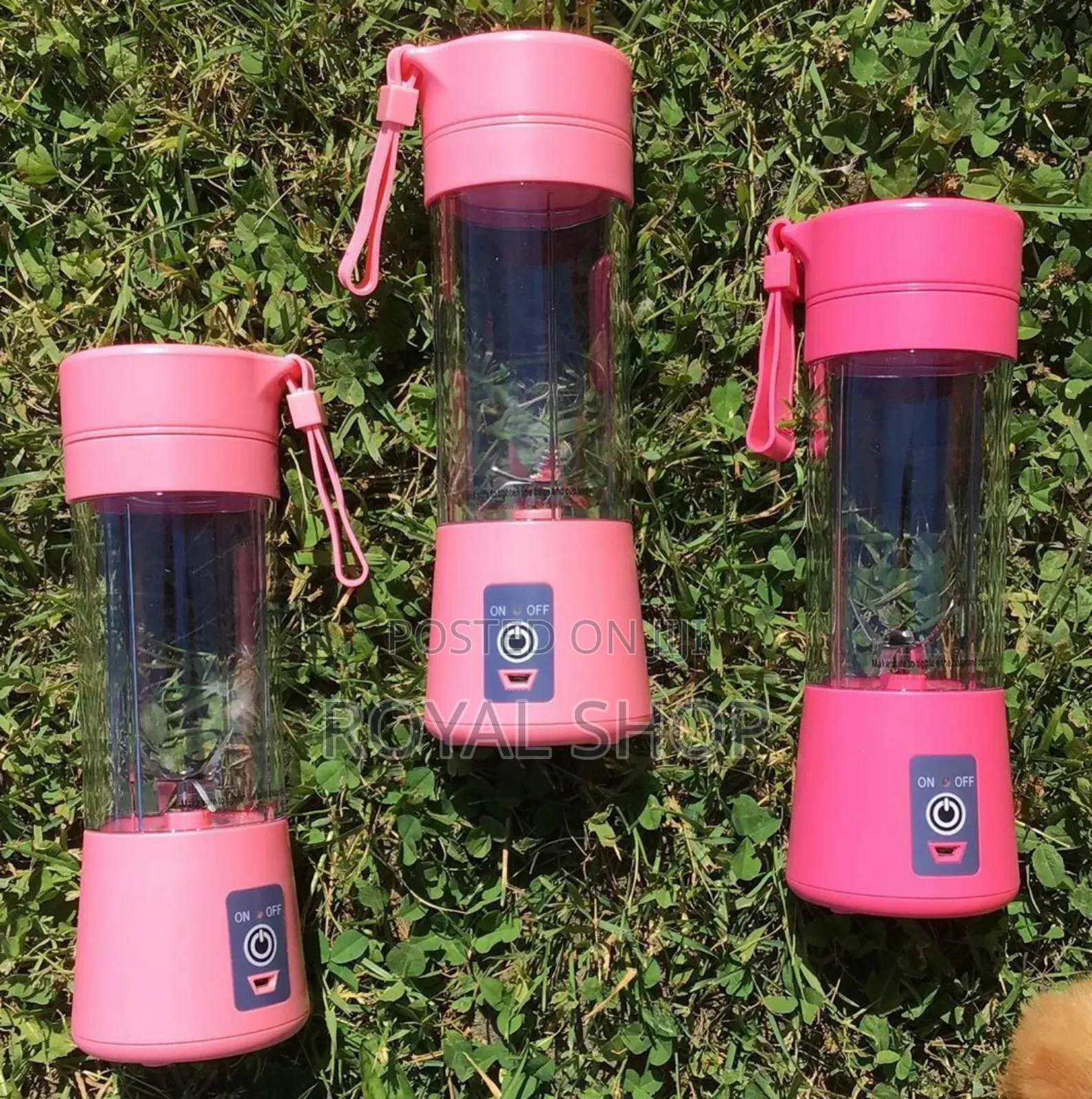 Portable Blender Rechargeable Glass Jur