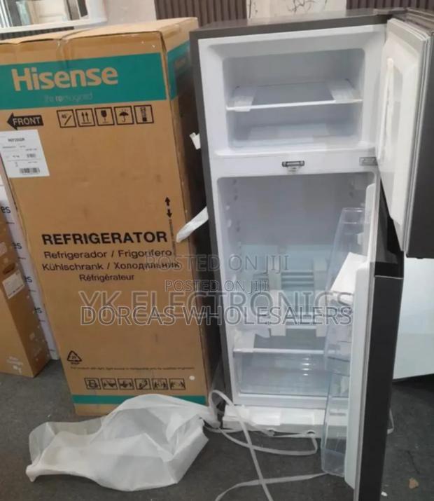 Two Doors -- Hisense 205l Fridge - main view