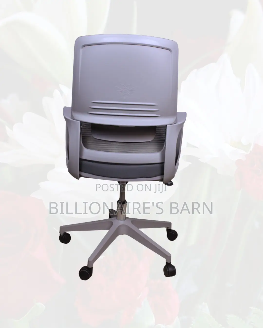 Grey Ergonomic Work Chair | Smooth Movement, Cool Mesh Backrest