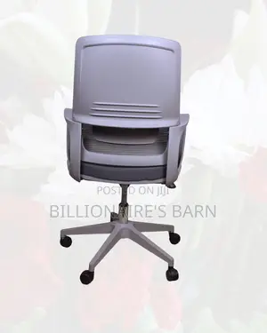 Grey Ergonomic Work Chair | Smooth Movement, Cool Mesh Backrest