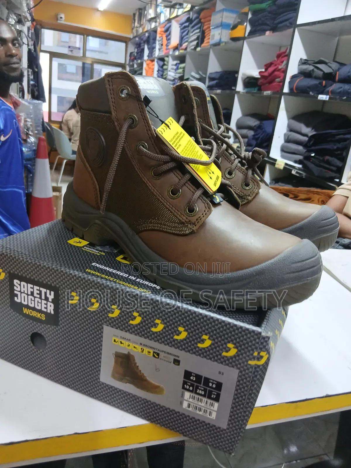 Leather Shoe With Waterproof Nylon Dakar Boot
