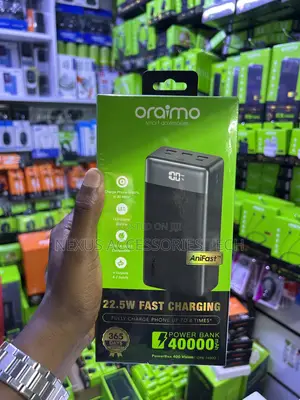 40000mah Power Bank 22.5w Fast Charging Type C Portable