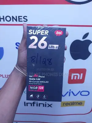 New Itel S26 Ultra 128 GB Black