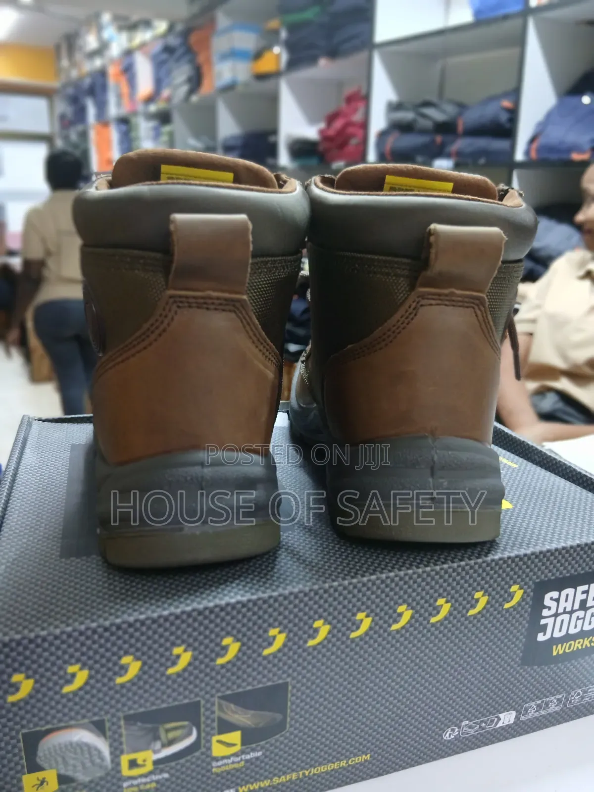 Anti-Perforation Steel Midsole Boot Dakar Brown