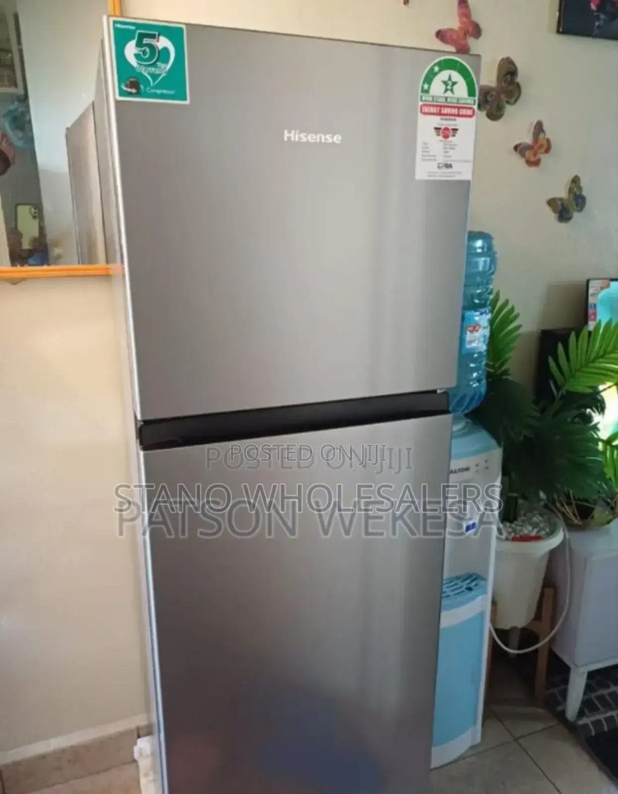 With 5years Warranty New -Hisense 154l Fridge
