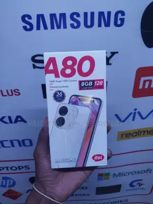 New Itel A80 128 GB Black