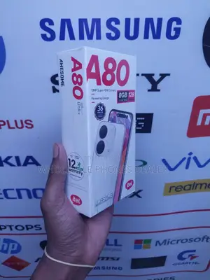 New Itel A80 128 GB Black