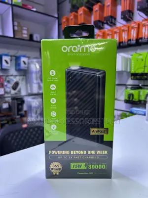 Oraimo Powerbox 300lite Opb-1301 30000mah 15w Fast Charging Power Bank