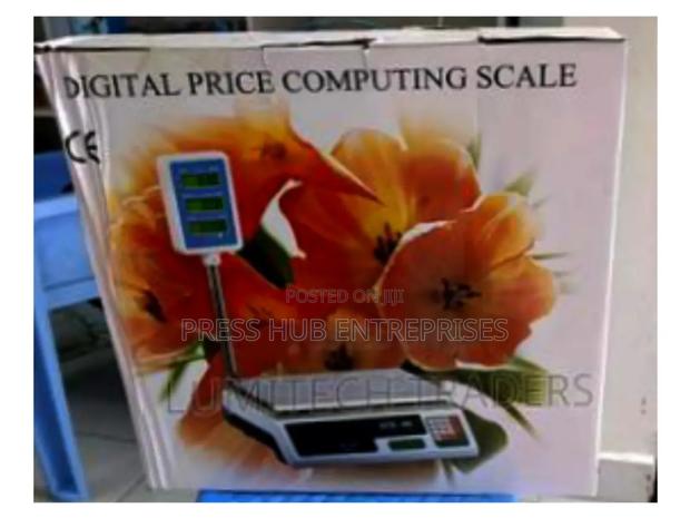 Digital Computing Weighing Scale, - main view