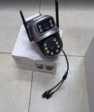 4g V380 Dual Lens Security Camera With Full Color Night Vision