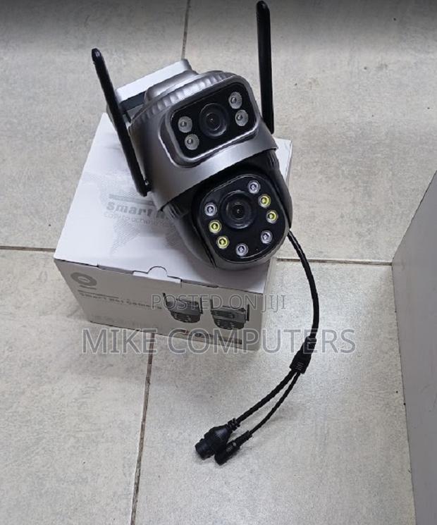 4g V380 Dual Lens Security Camera With Full Color Night Vision