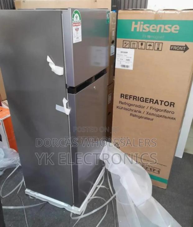Double Doors New -Hisense 121l Fridge - main view